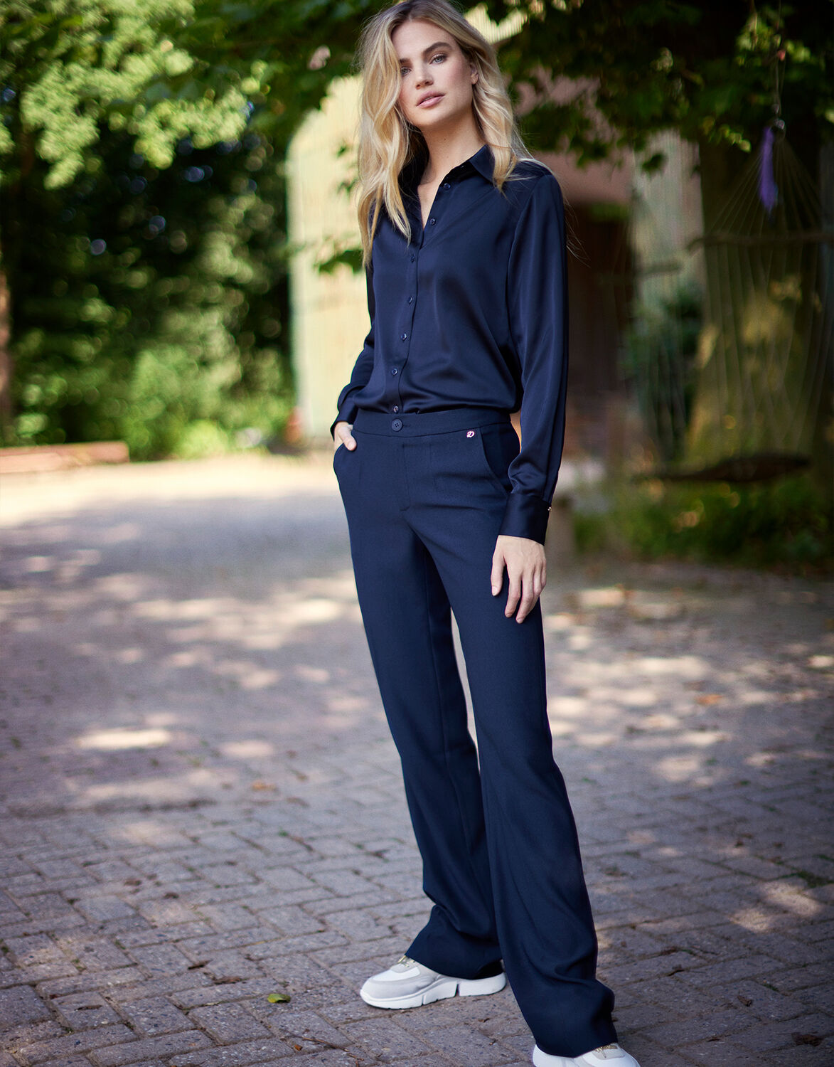 All navy store outfit womens